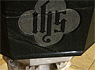 Taufstein im Detail